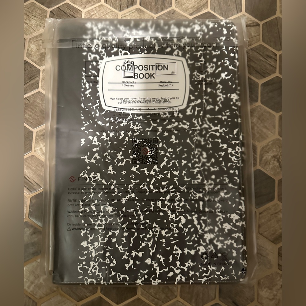 MacBook composition notebook cover